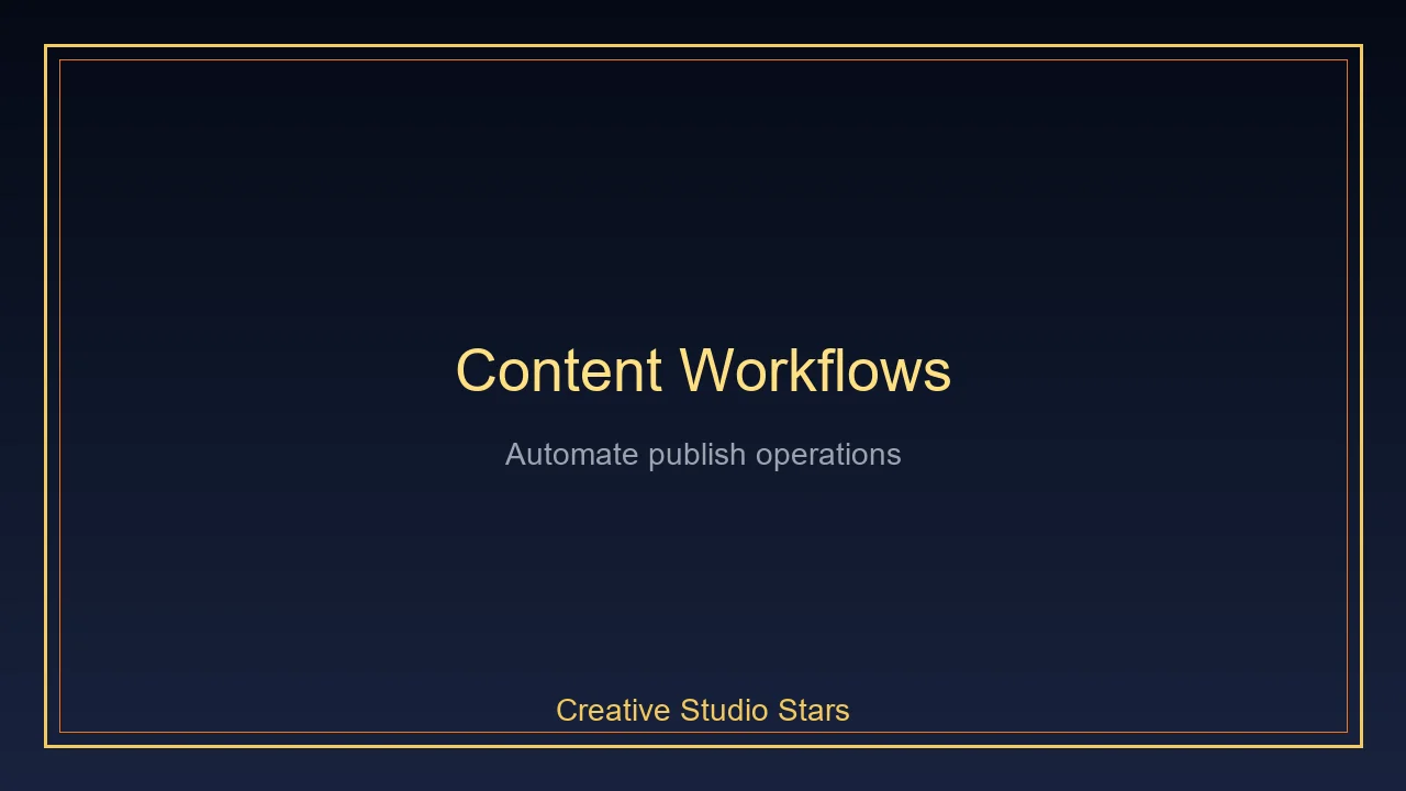 Optimalizace obsahových workflow pomocí AI
